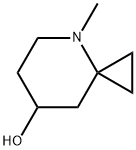 4-Azaspiro[2.5]octan-7-ol, 4-methyl- Struktur