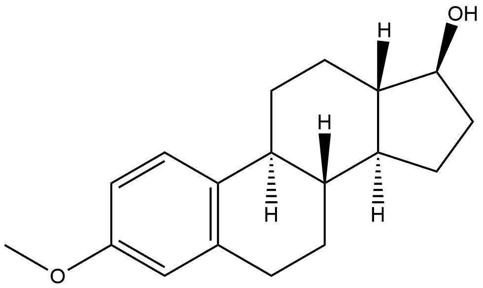 Gona-1,3,5(10)-trien-17-ol, 3-methoxy-, (17β)- (9CI) Struktur