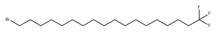 Octadecane, 18-bromo-1,1,1-trifluoro- Structure