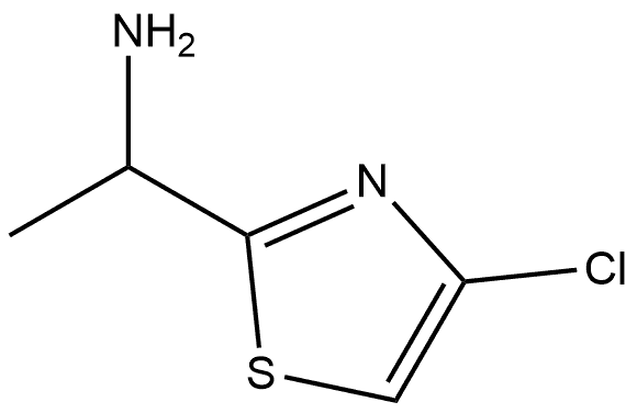 2-Thiazolemethanamine, 4-chloro-α-methyl- Struktur