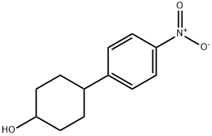 Cyclohexanol, 4-(4-nitrophenyl)- Struktur