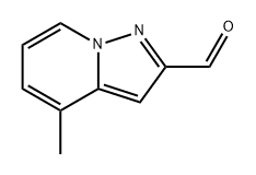 Pyrazolo[1,5-a]pyridine-2-carboxaldehyde, 4-methyl- Struktur