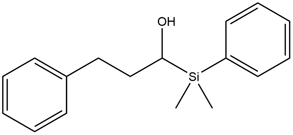 Benzenepropanol, α-(dimethylphenylsilyl)-