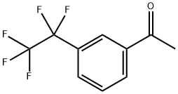 3’-(Pentafluoroethyl)acetophenone Structure