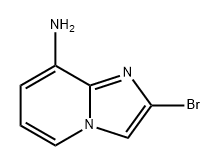 Imidazo[1,2-a]pyridin-8-amine, 2-bromo- Struktur