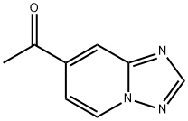 Ethanone, 1-[1,2,4]triazolo[1,5-a]pyridin-7-yl- Struktur