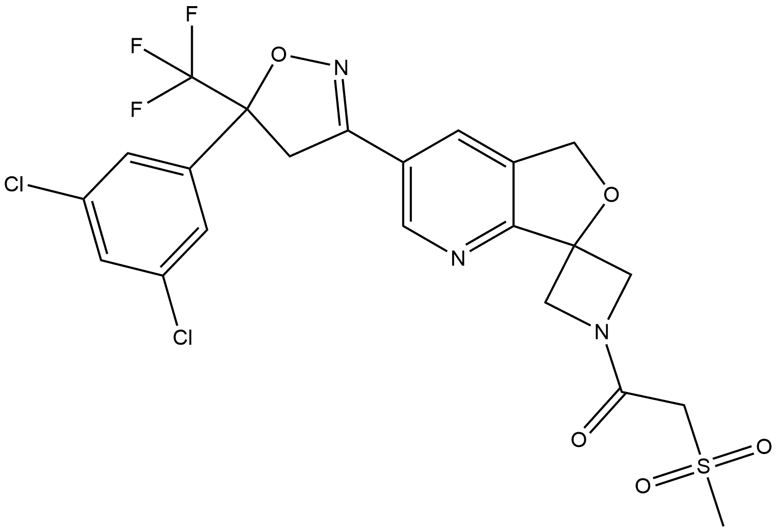 Sarolaner Impurity 46 Struktur