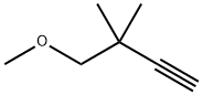 1-Butyne, 4-methoxy-3,3-dimethyl- Struktur