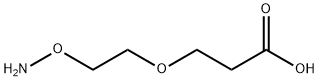 Aminooxy-PEG1-acid Struktur