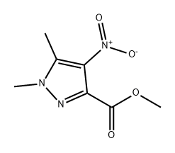 1H-Pyrazole-3-carboxylic acid, 1,5-dimethyl-4-nitro-, methyl ester