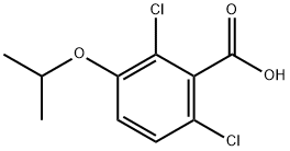 2,6-Dichloro-3-isopropoxybenzoic acid Struktur