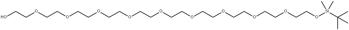 Tbdms-PEG10-alcohol Struktur