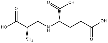 L-Glutamic acid, N-[(2S)-2-amino-2-carboxyethyl]- Struktur