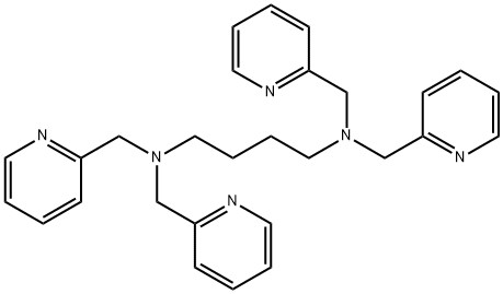 1,4-Butanediamine, N1,N1,N4,N4-tetrakis(2-pyridinylmethyl)- Struktur