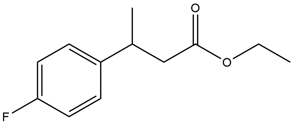 Benzenepropanoic acid, 4-fluoro-β-methyl-, ethyl ester