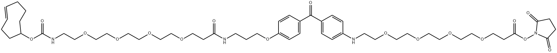 UV-Tracer TCO-NHS ester Struktur