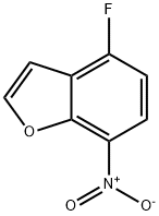 4-Fluoro-7-nitrobenzo[b]furan Struktur