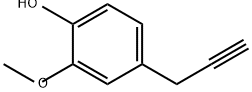Phenol, 2-methoxy-4-(2-propyn-1-yl)- Structure