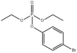 Phosphoric acid 4-bromophenyldiethyl ester Struktur