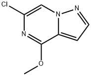 Pyrazolo[1,5-a]pyrazine, 6-chloro-4-methoxy- Struktur