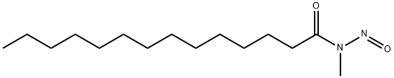 Tetradecanamide, N-methyl-N-nitroso-