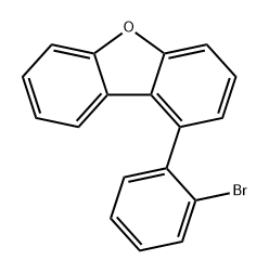 Dibenzofuran, 1-(2-bromophenyl)- Struktur