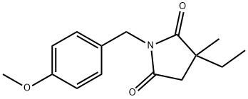 2,5-Pyrrolidinedione, 3-ethyl-1-[(4-methoxyphenyl)methyl]-3-methyl-