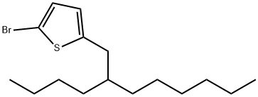 Thiophene, 2-?bromo-?5-?(2-?butyloctyl)? Struktur