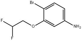 4-Bromo-3-(2,2-difluoroethoxy)aniline Struktur