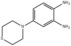 4-(Thiomorpholin-4-yl)benzene-1,2-diamine Struktur