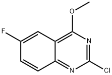 Quinazoline, 2-chloro-6-fluoro-4-methoxy- Struktur