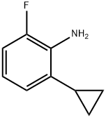 2-Cyclopropyl-6-fluoroaniline Structure