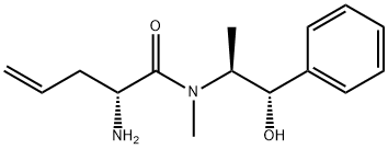 4-Pentenamide, 2-amino-N-[(1S,2S)-2-hydroxy-1-methyl-2-phenylethyl]-N-methyl-, (2R)-