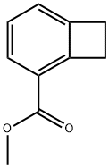 Bicyclo[4.2.0]octa-1,3,5-triene-2-carboxylic acid, methyl ester Struktur