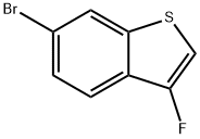 Benzo[b]thiophene, 6-bromo-3-fluoro- Struktur