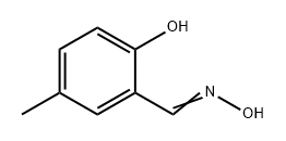 Benzaldehyde, 2-hydroxy-5-methyl-, oxime Struktur