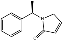 N-((R)-alpha-Methylbenzyl)-3-pyrrolin-2-one Struktur