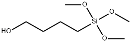 1-Butanol, 4-(trimethoxysilyl)- Struktur