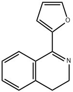 Isoquinoline, 1-(2-furanyl)-3,4-dihydro- Struktur