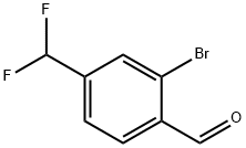 2-Bromo-4-(difluoromethyl)benzaldehyde Struktur