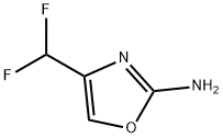 2-Oxazolamine, 4-(difluoromethyl)- Struktur