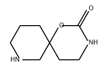 1-Oxa-3,8-diazaspiro[5.5]undecan-2-one Struktur