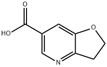 2,3-二氫呋[3,2-B]吡啶-6-甲酸, 1782574-81-5, 結(jié)構(gòu)式