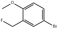 5-Bromo-2-methoxybenzyl fluoride Struktur