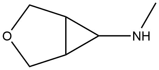 N-methyl-3-oxabicyclo[3.1.0]hexan-6-amine Struktur