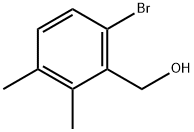 (6-Bromo-2,3-dimethylphenyl)methanol Struktur