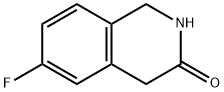 6-Fluoro-1,4-dihydro-2H-isoquinolin-3-one Struktur