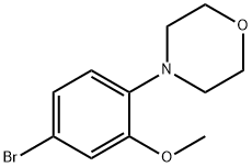 Morpholine, 4-(4-bromo-2-methoxyphenyl)- Struktur