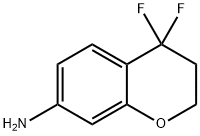 2H-1-Benzopyran-7-amine, 4,4-difluoro-3,4-dihydro- Struktur