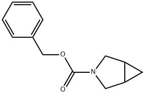 3-Azabicyclo[3.1.0]hexane-3-carboxylic acid, phenylmethyl ester Structure